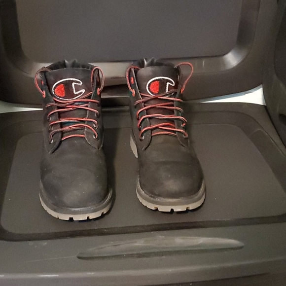kids champion timberland boots